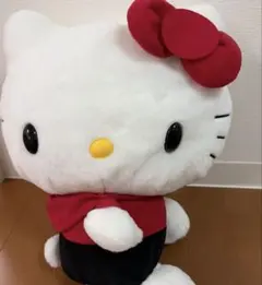【希少・当時物】1997年製ハローキティ ぬいぐるみ LLサイズ 日本製 タグ付 激レア 1997年製ハローキティ ぬいぐるみ LLサイズ 日本製 タグ付