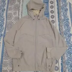 adidas　マウンテンパーカー　フード　ジャケット　グレー　メンズ　サイズO