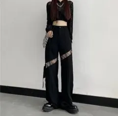 KsG ハイウエスト ストレートパンツ Mのサムネイル
