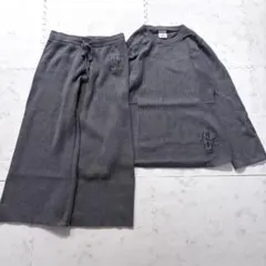 美品✨ 24AW ジェラートピケ 調温スムーズィー セットアップ 完売品 グレー