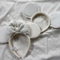 ディズニー　カチューシャ　デニム　セット