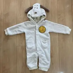 SNOOPY コスチューム　アウター 80cm フリース素材