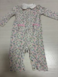 Ralph Lauren ラルフローレンの花柄ロンパース・カバーオール 70