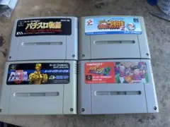 スーパーファミコン ゲームソフト ４個セット！