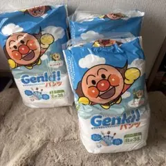 nepia Genki! パンツ Bigサイズ 38枚×3パック