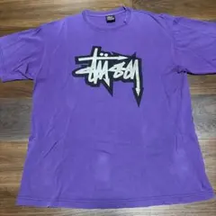old stussy 00s メキシコ製 紫Tシャツのサムネイル