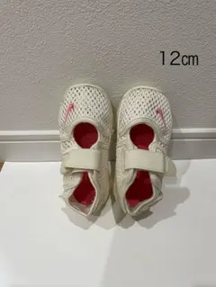 Nike エアリフト　スニーカー ホワイト/ピンク　12 センチ