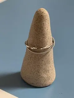 203jewelry】9号 スタッズ スター 2連リング シルバー ゴールド