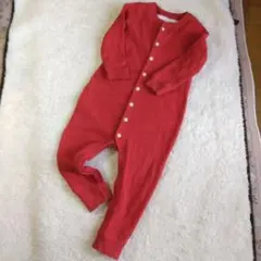 babyGap赤いロンパース・カバーオール