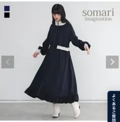 新品♡ソマリ♡soamri♡ジャンパースカート♡オシャレウォーカー