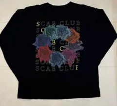 SCAB CLUB 長袖カットソー ブラック