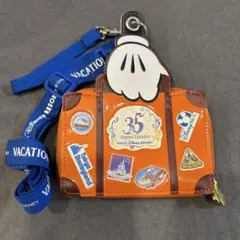 ディズニー　バケーションパッケージ　35周年　パスケース　ミッキー