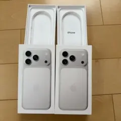 iPhone17Pro 空箱　2個セット