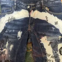DSQUARED2 スキニーデニム ダメージ加工