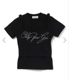 andmary Ami shirring logo tops - メルカリ