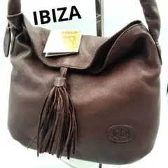 IBIZA ハンドバッグ　レザー　本革　タッセル　イビサ　バッファロー　実用性のサムネイル