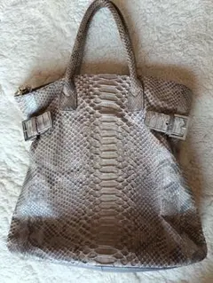 蛇革 バッグ ショルダー付き