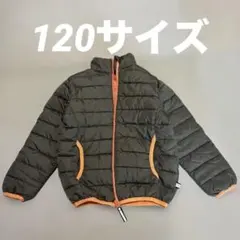 中綿コート　ジャケット グリーン カーキ　120 キッズ