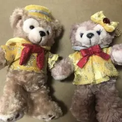 ダッフィー シェリーメイ ぬいぐるみバッジ