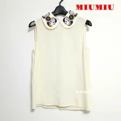 2026年最新】MIU MIU レディース ノースリーブ シャツ・ブラウスの人気
