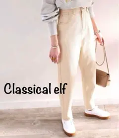 《Classicalelf》ゆるっと穿くルーズバルーンのテーパードパンツ