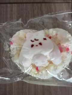 晋作未使用！Riyaスクイーズ　ハートケーキ　ココオイル　タレ目ウサギ