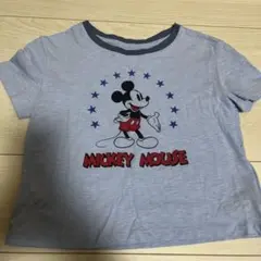 GAP ミッキーマウス Tシャツ　ダンガリー