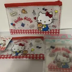 ハローキティ 透明ポーチ セット