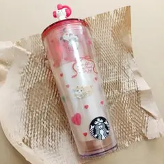 スターバックス スタバ バレンタイン 2026 コールドカップタンブラーキャット