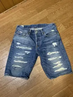 S.ダルチザン ダメージデニムショートパンツのサムネイル