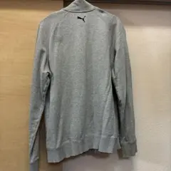 PUMA グレー ジップアップジャージ