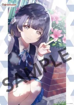 学園アイドルマスター 秦谷美鈴 アニメイト特典ポスター #学マス