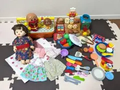 おもちゃ　まとめ　アンパンマン　パン工場　　ぽぽちゃん　ブロック　他