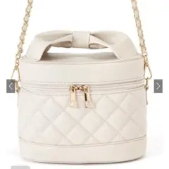 GRL 2Wayキルティングバニティバッグ　dd402 バニティ　ショルダー