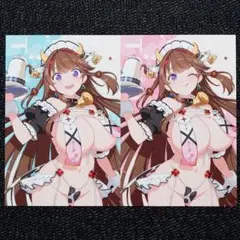 シノビマスター 閃乱カグラ 特典 ポストカード 日影 ミルキーメイド