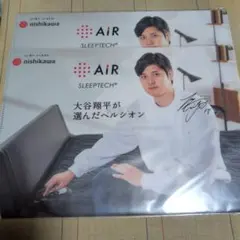 nishikawa AiR SLEEPTECH 大谷翔平 クリアファイル 2枚