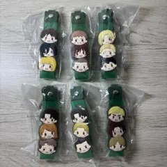 進撃の巨人　一番くじ　I賞　ぽこっとちゃーむ　6種セット リヴァイ エレン