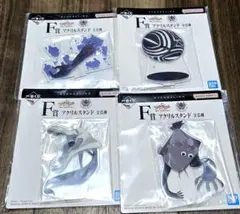 一番くじ 新世紀エヴァンゲリオン F賞 アクリルスタンド　4種セット