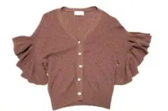 フリルカーディガン　y2k 平成ギャル　フェアリーグランジ　森ガール　グランジ