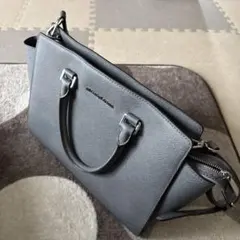 MICHAEL KORS グレー ショルダーバッグ