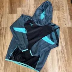 Puma フード付きウィンドブレーカー ピステ 140