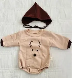 クリスマスコスプレ トナカイ ロンパース 66ベビー キッズ 子供