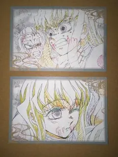 鬼滅の刃　ダイニング　お裾分けポストカード 時透無一郎　2枚セット⑤