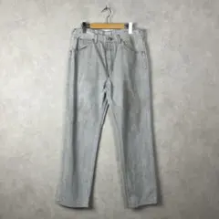 90s USA製 ラングラー デニムパンツ ライトグレー 34 vintage
