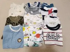 【12点セット】半袖/7分袖 ロンパース