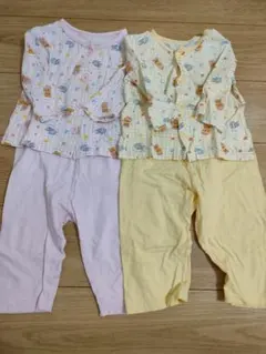 こなな様専用 アンパンマン　色違いパジャマ2点双子セット