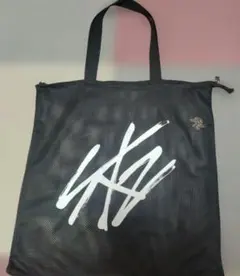 stray kids メッシュトートバッグ 新品未開封 スキズ CLEAR MESH TOTE BAG / Stray Kids『JYP JAPAN POPUP STORE 2025