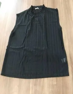 GU ジーユー ノースリーブトップス 黒 XL