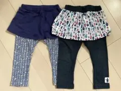 赤ちゃん本舗　ベビー　女の子　スカッツ　レギンス　90