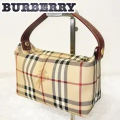 ✨極美品✨ バーバリー ハンドバック ノバチェック アクセサリーポーチ